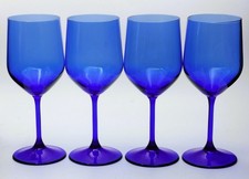 Set of 4 Cobalt Blue Large
