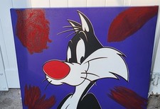 Steve Kaufman     "Sylvester