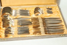 Old WMF Paris 3500 Silver Cutlery 90 Dining Cutlery Fan Cutlery 12