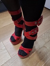 Red Women's Pole Dancing