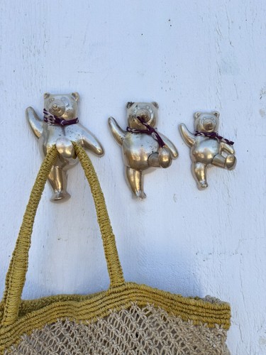 Set three vintage brass - set,