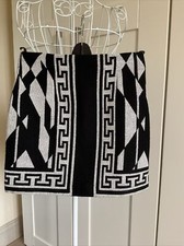 Zara Black And White Aztec