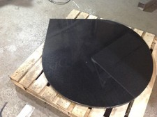 Teardrop granite marble slate fire hearth stove custom made to your size
