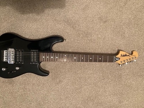 Washburn black rare nuno - washburn,