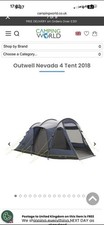 Outwell Nevada 4 Man Tent And Extension