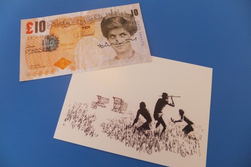 Banksy cut and run glasgow - banksy,