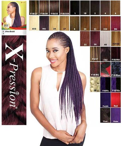 Xpression ultra braid hair - xpression,