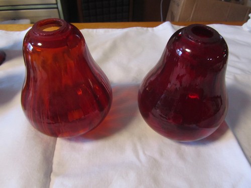 Vtg set fiber optic pear - fiber,