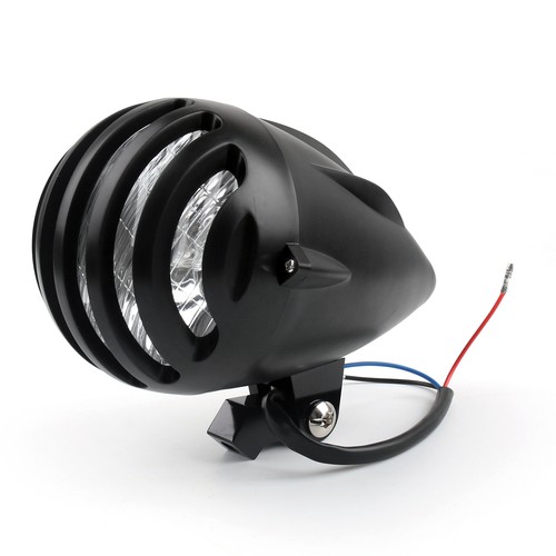 Motorcycle black bullet - 1/2",