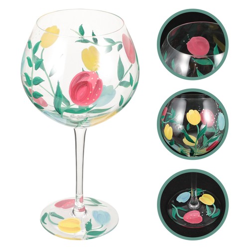 Hand painted balloon wine - hand,