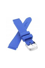 Seiko 4GDBJB 16mm Replacement Blue Rubber Watch Strap