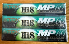 NEW Sealed 3 Pack TDK Hi8 MP