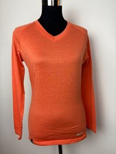 Ladies EDZ All Climate Pure Merino Wool Base Layer Long Sleeve Top UK 12