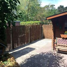 4m Natural Willow Fence Garden Screening Roll Privacy Border Sun Protection