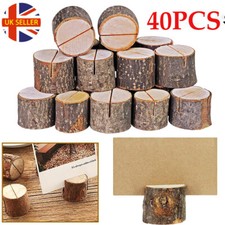 40/60 Pack Wooden Table Name