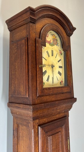 Clock antique french oak - clock,
