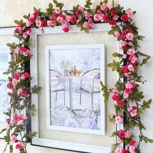Rose vine flowers leaf - ft,