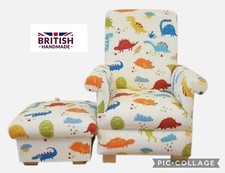 Children's Chairs & Footstools Armchairs Animals Unicorns Stag Grey Pink Mustard