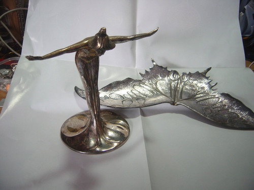 Art nouveau silver - art, plated