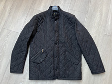 VGC - MENS BLACK BARBOUR SPORTSQUILT JACKET, SIZE M