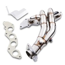 4-2-1 DECAT EXHAUST MANIFOLD HEADER & HEAT SHIELD FOR MAZDA MX-5 NC MK3 05-15