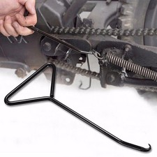 T-Handle Exhaust Stand Spring Hook Puller Iron Tools Motorcycle Kart Bike ATV