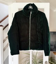 Zara Short Coat PUFFER Emerald