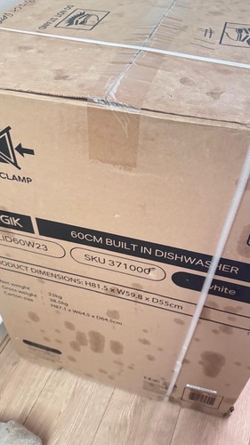 New dish washer - new,