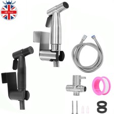 Handheld Bidet Douche Shower Spray Stainless Steel Hose for Toilet Bidet Shattaf