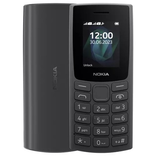 Nokia 105 2024 dual - dual, black