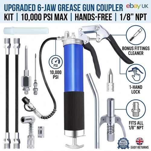 Manual handle grease gun - manual, kit