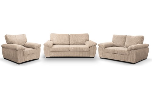 Fabric sofa jumbo - fabric, cord