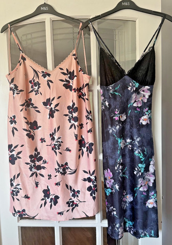 Bnwt dream satin printed - m&s,