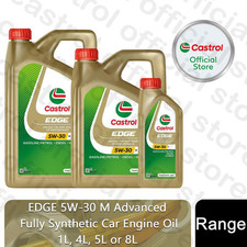 Castrol EDGE 5W-30 M Car Engine Oil Fully Synthetic, 1, 4, 5 or 8L