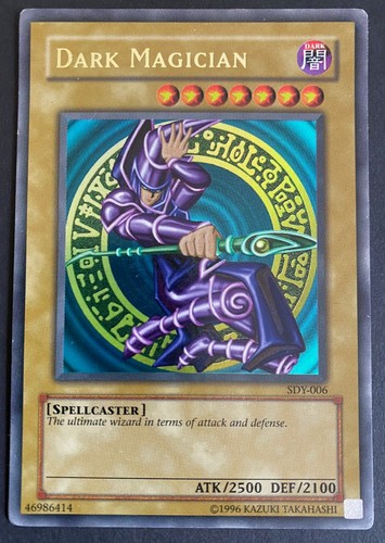 Tcg dark magician - yu-gi-oh!,