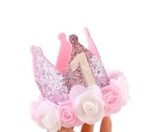 Baby Girls First Birthday Hat