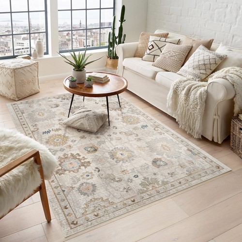Maia lagoon washable area rug - maia,