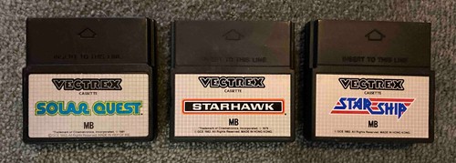 Vectrex games solar - mb,