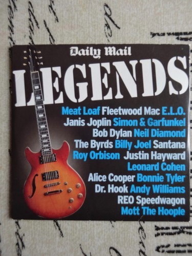 Legends track promo cd - legends, 20-track