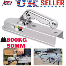 50MM TRAILER TOWING HITCH - Coupling Tow Bar Ball Draw Pressed Steel HEAVY DUTY