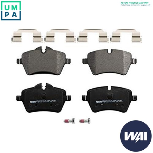 Brake pad set disc - pad,