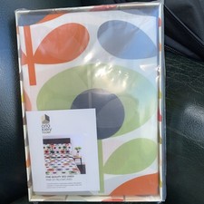 ORLA KIELY "Multi Flower Oval  - TOMATO - boxed pair of pillowcases