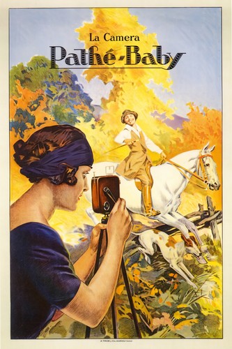 Pathe baby camera - baby, art