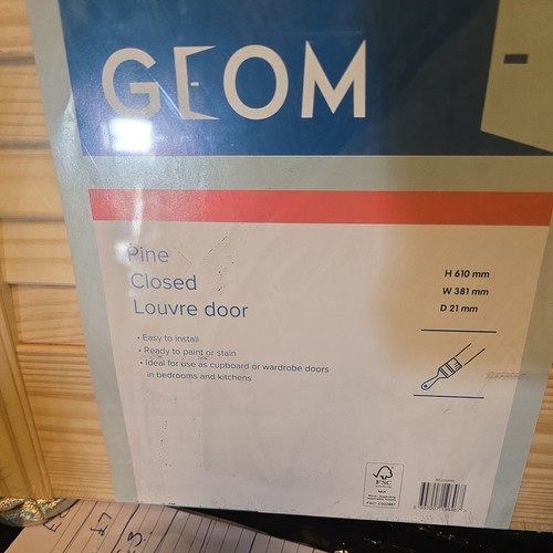 Pine louvre doors vented - pine,