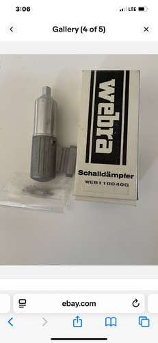 Webra muffler schalldampfer - muffler,