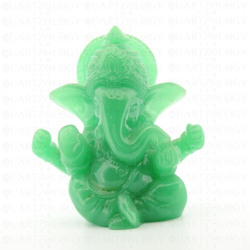 Ganesha buddha glowing jade - buddha,