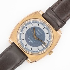 Vintage Sandoz / FHF 90-5 25 Jewel GT & S/S Automatic Wristwatch, Keeps Time