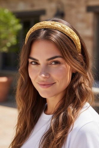 Raffia braided woven style - braided,