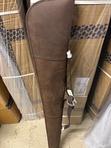 Devonshire leather gun slip - devonshire, up
