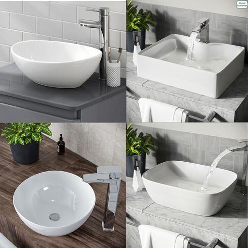 Bathroom ceramic basin counter - basin,